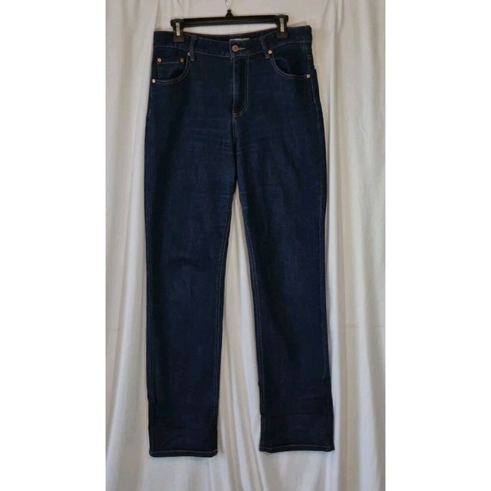 Oat New York High Rise Cotton Straight Leg Jeans 29 US 8